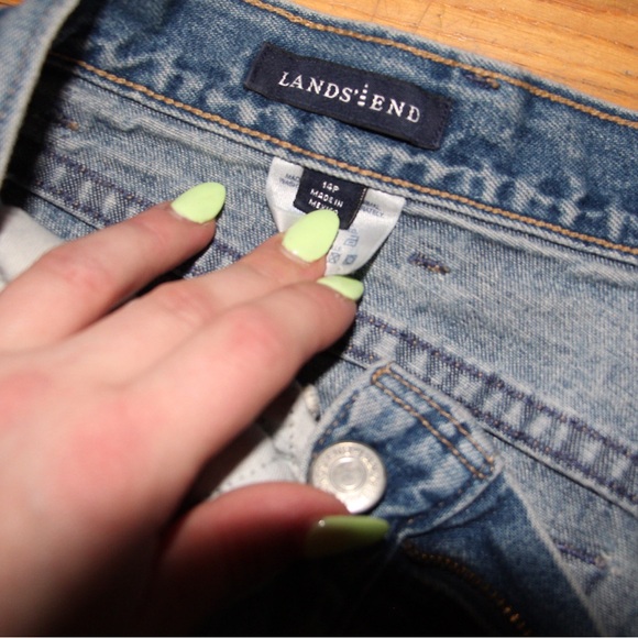 Land’s End Mom Jeans - 14P - Picture 3 of 3